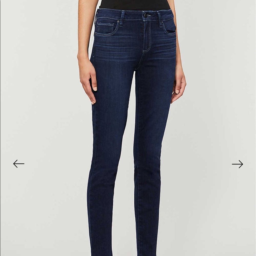 Anthropologie PaigeVerdugo Ultra Skinny Dark Denim